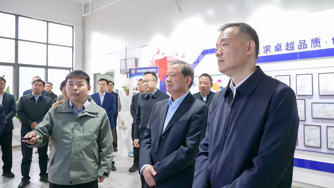 蚌埠市委书记马军一行来司调研